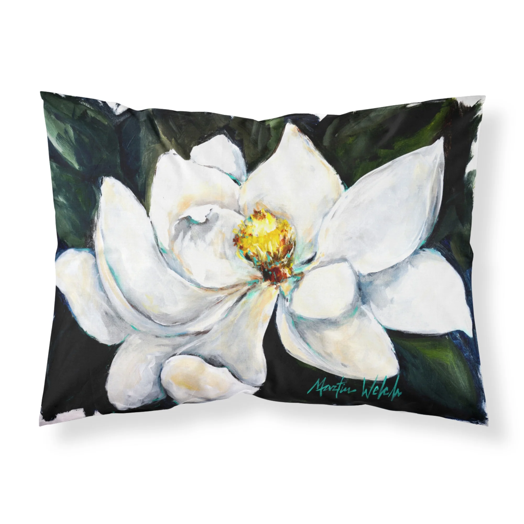 'Caroline'S Treasures Sweet Magnolia Fabric Standard Pillowcases, Multicolor'