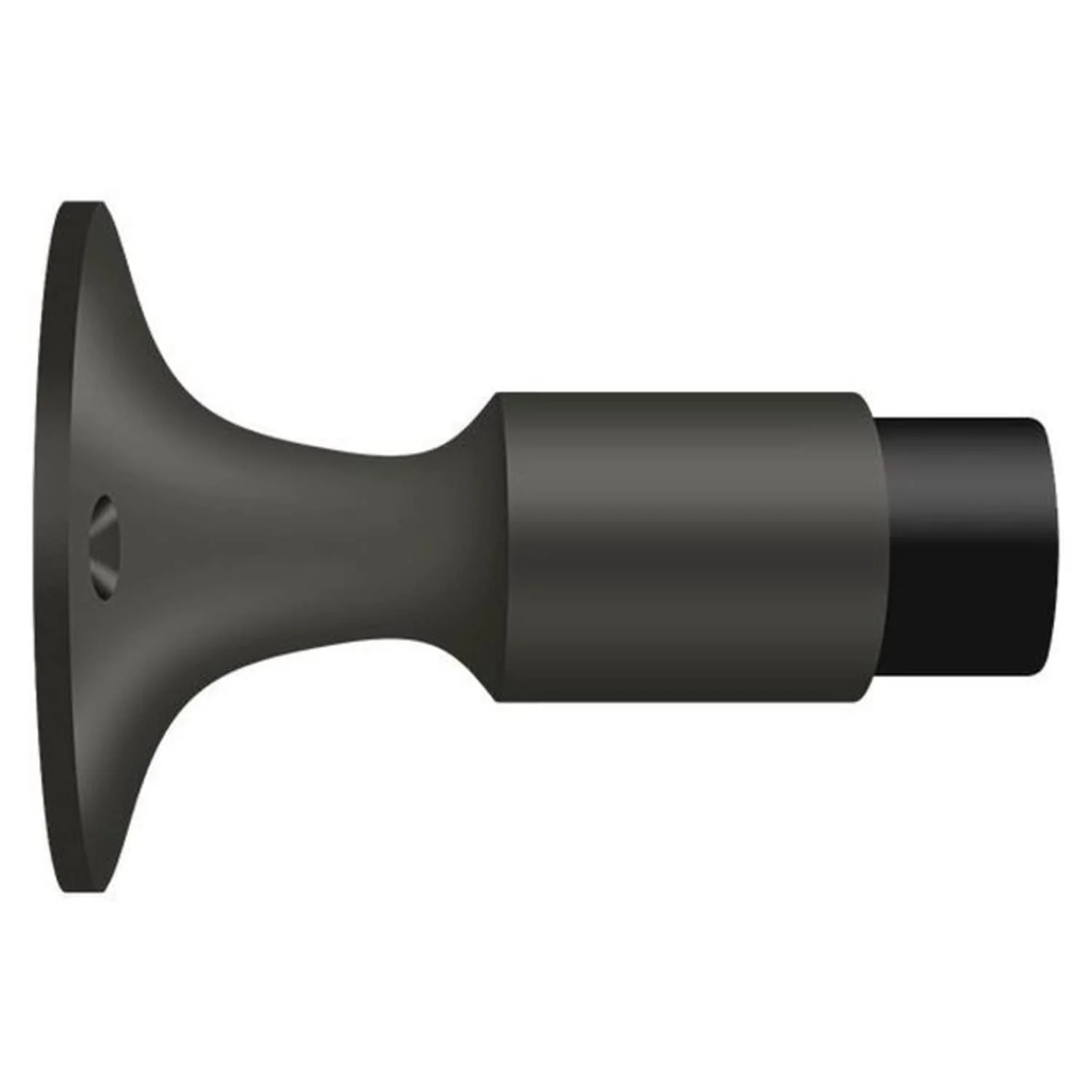 Deltana Dsw325 Wall Mount 3 1/4' X 2 1/4' Door Stop/Door Bumper - Oil Rubbed Bronze