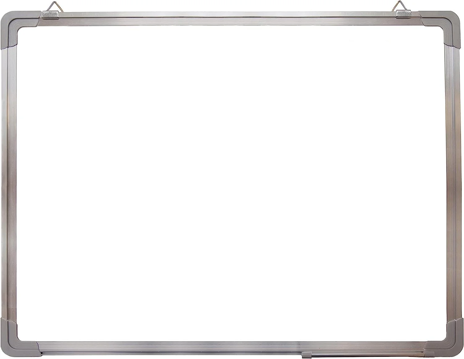 Eclet Alloy Steel, Aluminium Non Magnetic 1 X1.5 Feet Double Sided White Board And Chalk Board Front Side Whiteboard Marker Surf