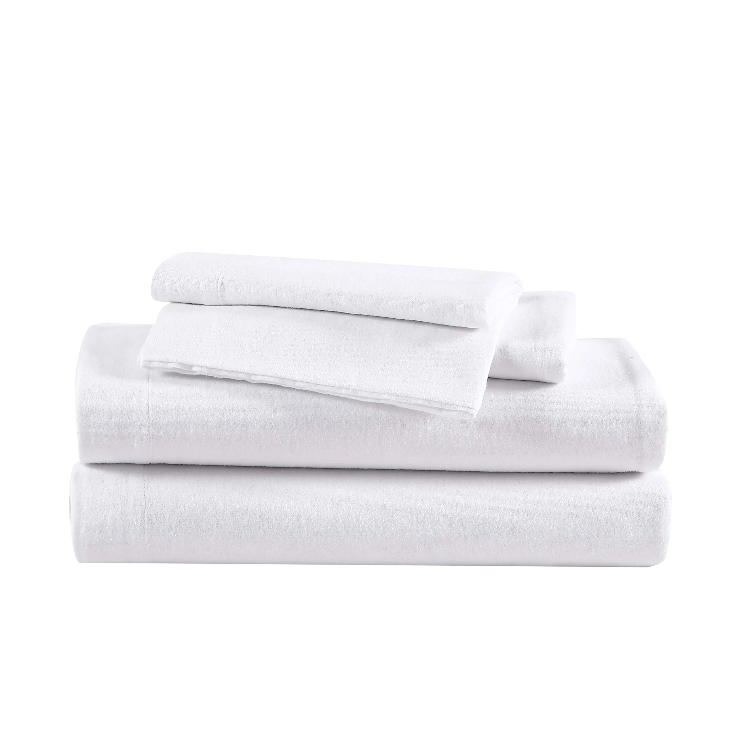 Eddie Bauer - Flannel Sheets Full Size, Anti-Pilling & Wrinkle Resistant Cotton, Touchably Soft for All-Season Comfort - Bed She