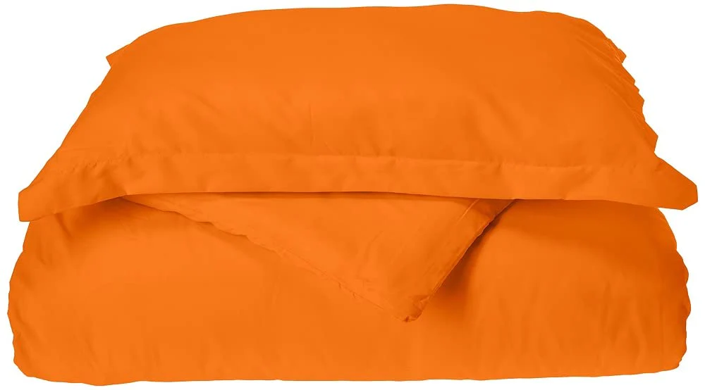 Elegance Linen 1500 Thread Count Wrinkle Resistant Ultra Soft Luxurious Egyptian Quality 3Pc Duvet Cover Set, Solid, King/Califo