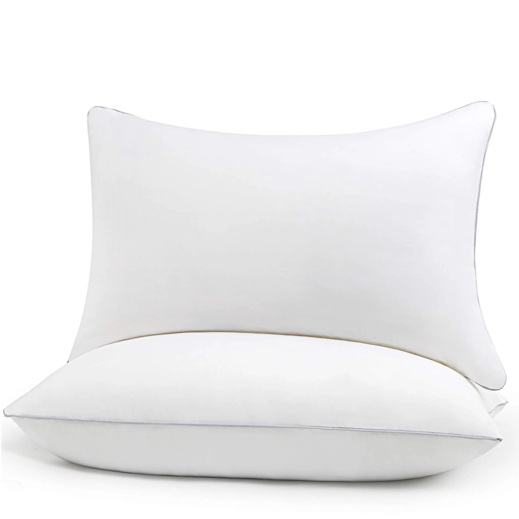 Himoon Bed Pillows For Sleeping 2 Pack,King Size Cooling Pillows Set Of 2,Top-End Microfiber Cover For Side Stomach Back Sleeper