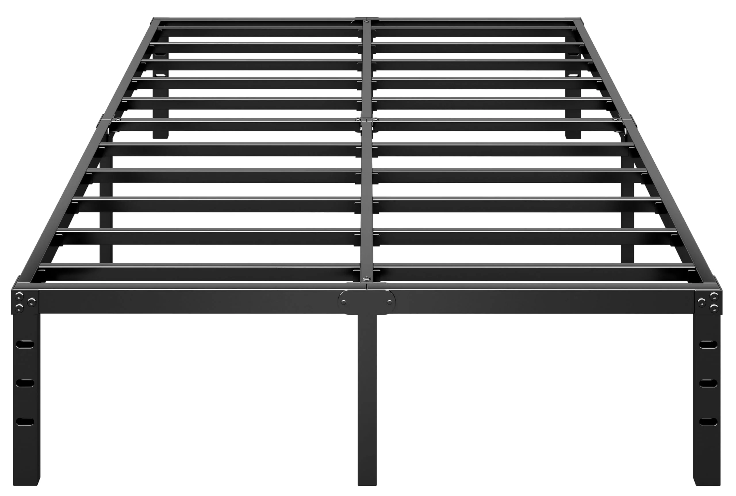 HLIPHA Metal Platform Bed Frame 12 Inch Tall,No Box Spring Needed,Full Size Bed with Heavy Duty Strong Support Slats,Easy to Ass