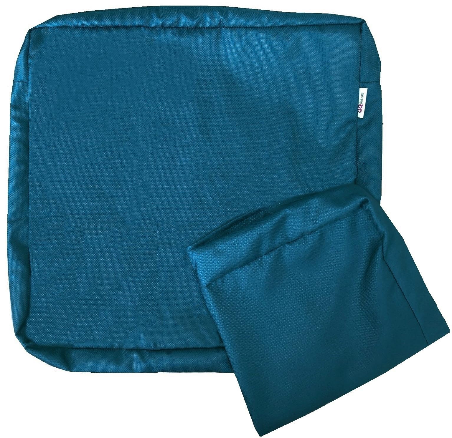 Qqbed 2 Pack Outdoor Patio Chair Water-Resistant Cushion Pillow Seat Covers 25'X25'X5' - Replacement Covers Only (25'X25'X5