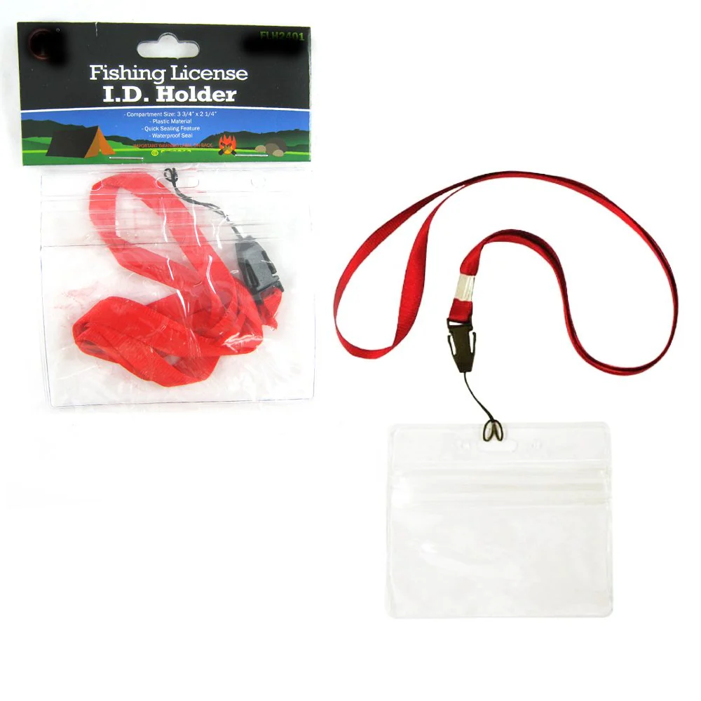 Se Flh2401 Fishing Licenid Holder, 3-3/4' X 2-1/4'