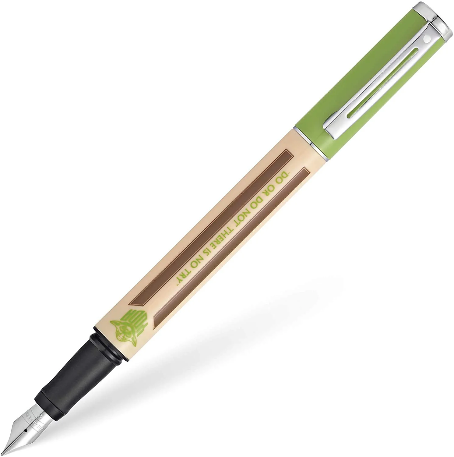 Sheaffer Star Wars Pop Yoda With Yoda Themed Design And Authentic Character Details, Polished Appointments Medium Stainless Stee