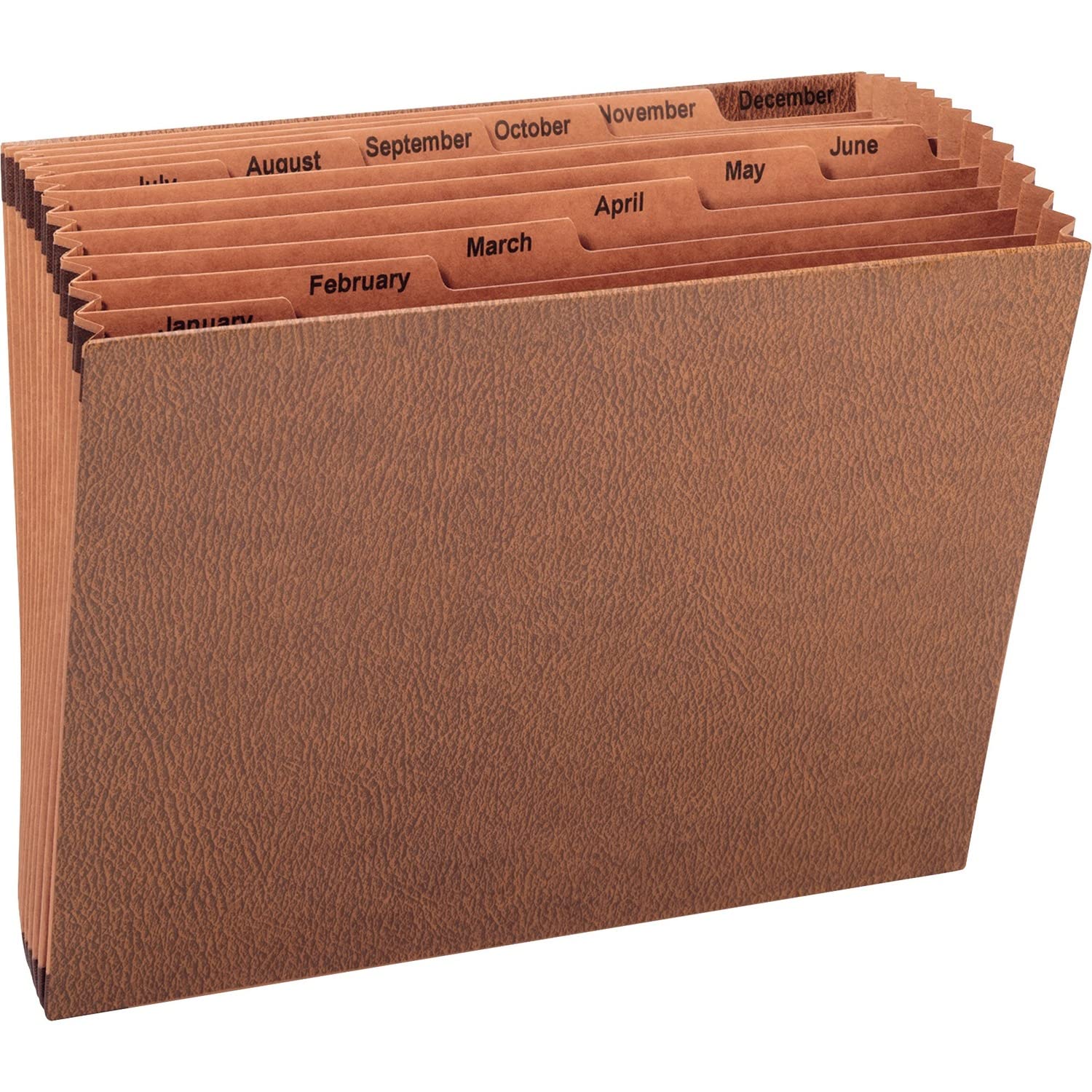 Sparco 26536 Accordion Files,No-Flap,12 Pckts,Jan-Dec,Letter,12-Inch x10-Inch ,BN