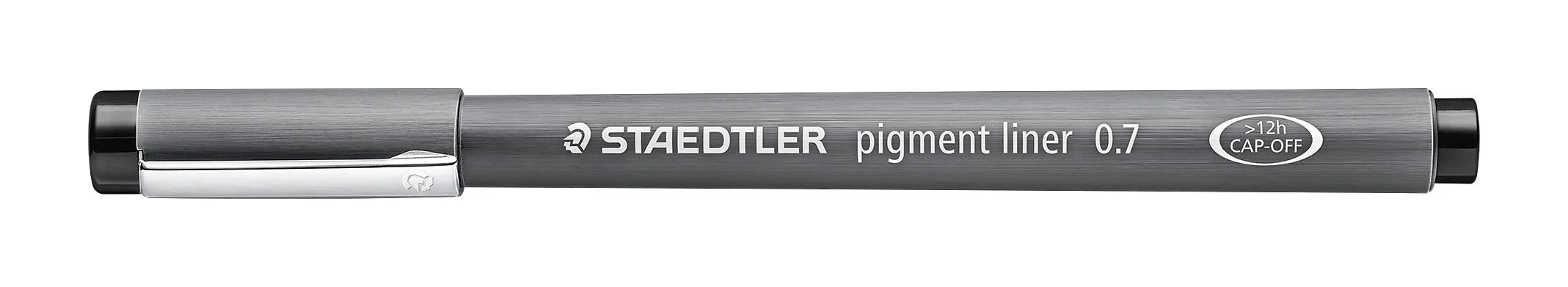Staedtler Pigment Liner, Fineliner Pen For Drawing, Drafting, Journaling, 7Mm, Black, 308 07-9