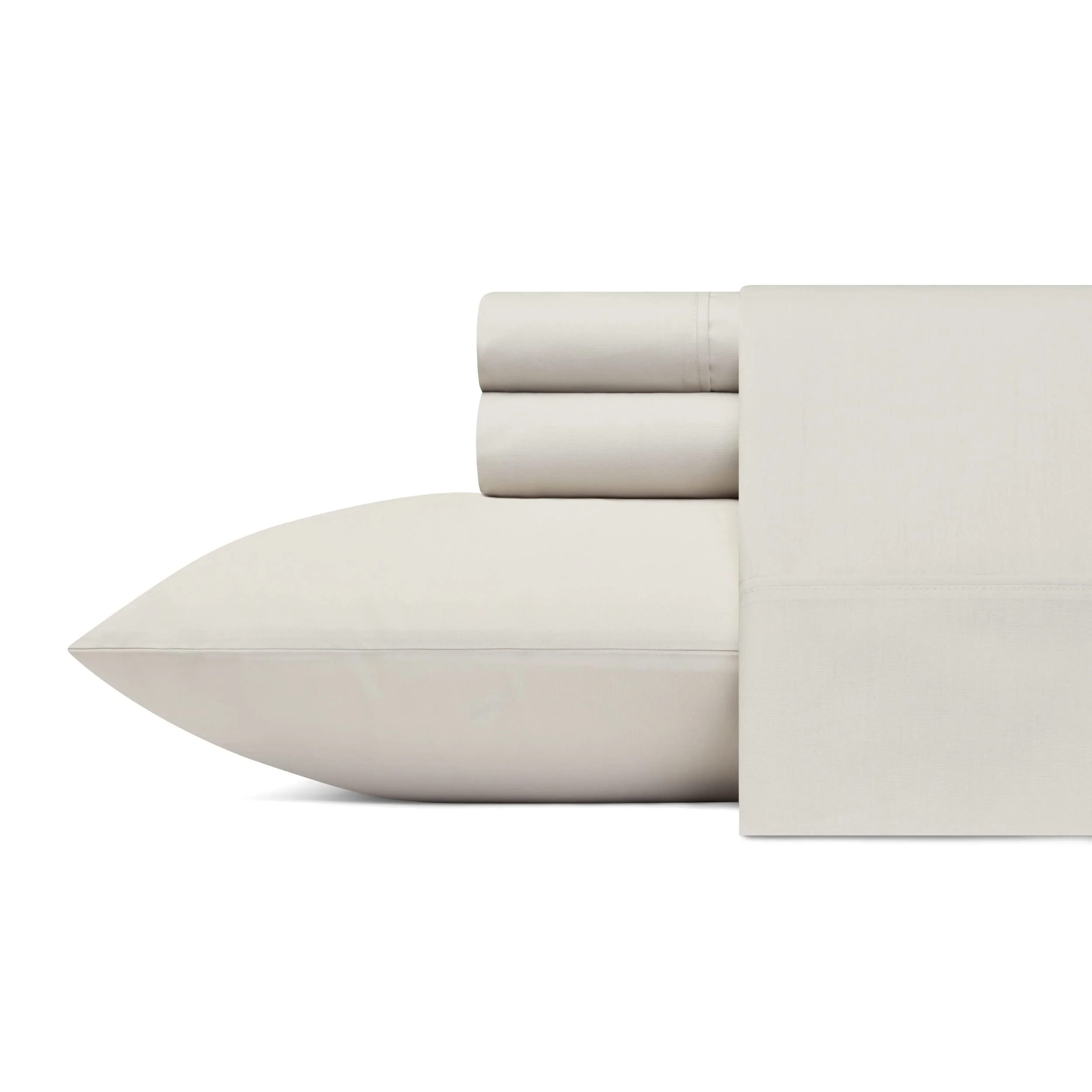 Tommy Bahama - Queen Sheets, Cotton Percale Bedding Set, Crisp & Cool, Stylish Bedding Set (Cool Zone Grey, Queen)