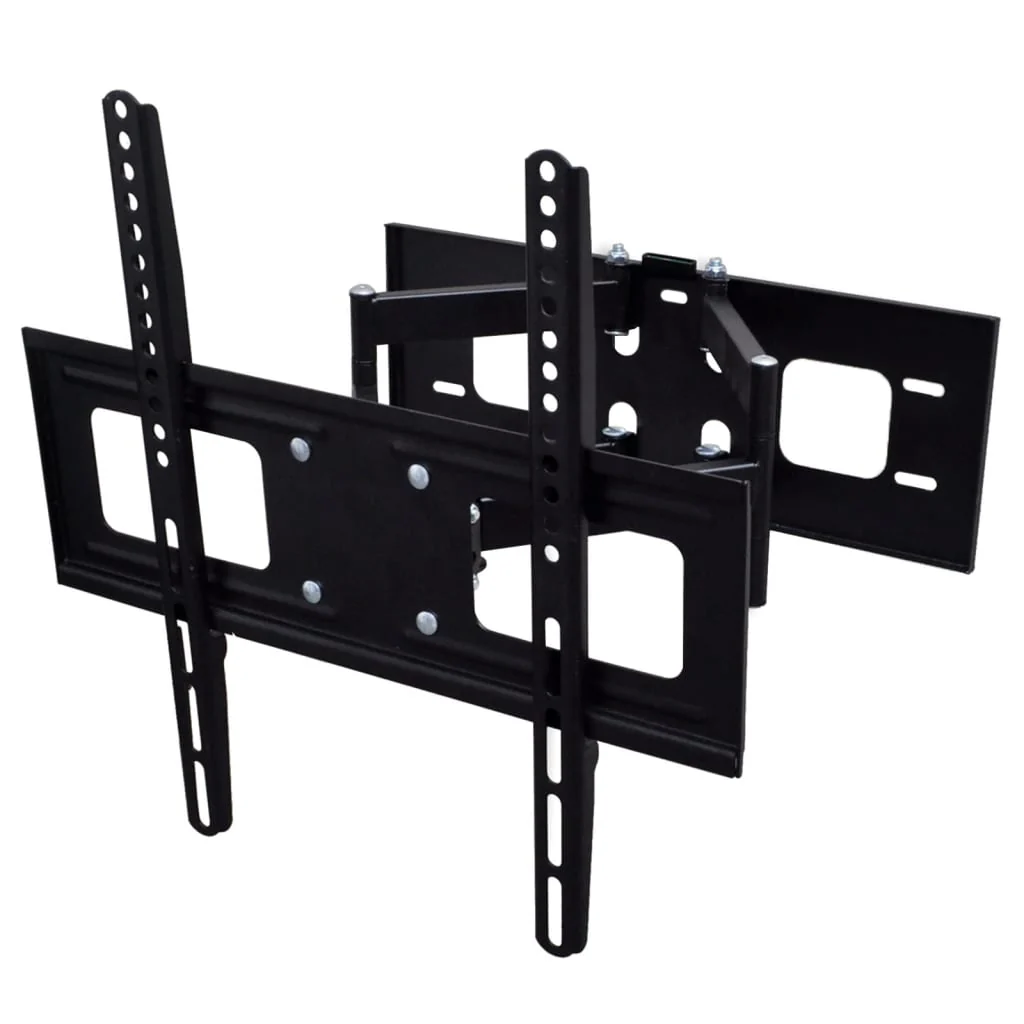 vidaXL Double-arm Tilt/Swivel Wall Mount Bracket 3D 15.7x15.7 for 32 - 55 TV