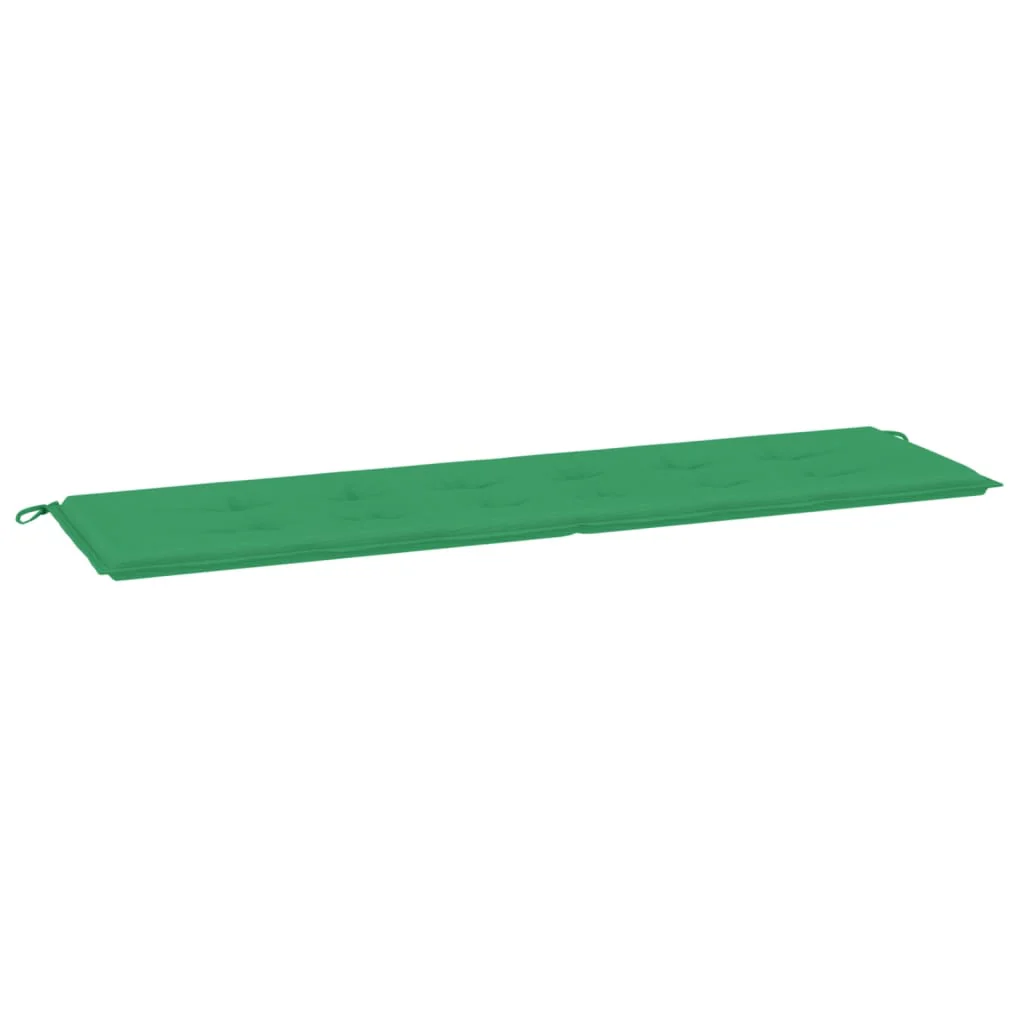 vidaXL Garden Bench Cushion Green 70.9x19.7x1.2