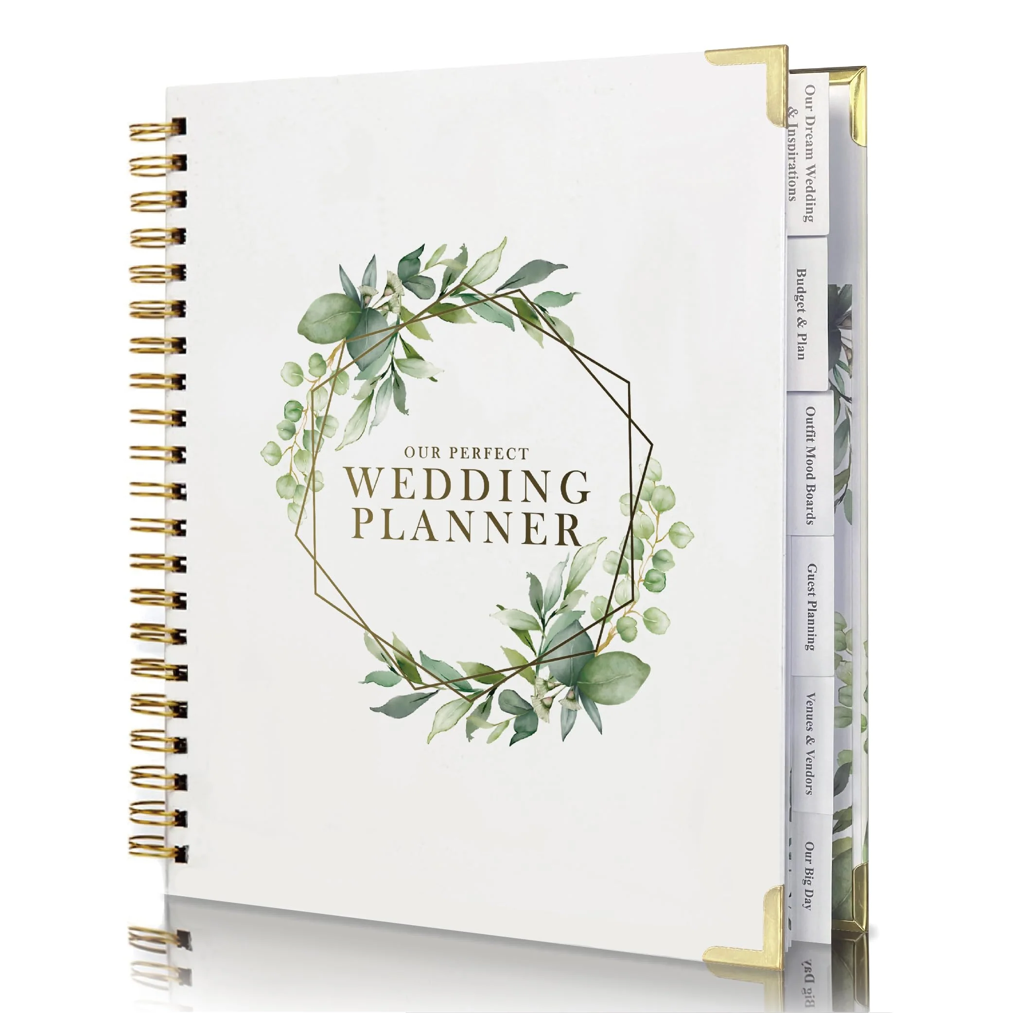 WeddingGiftsWedding Wedding Planner for Bride,Wedding Planning Book and Organizer,Wedding Binder Book with Pockets,Perfect Engag