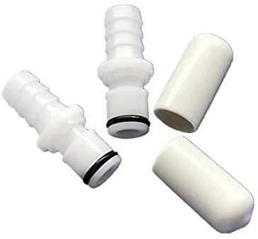 Ymhyjy Fits 2 M236 Male Connectors + 2 Caps For Testing Sleep Number Bed Air Chamber Leaks